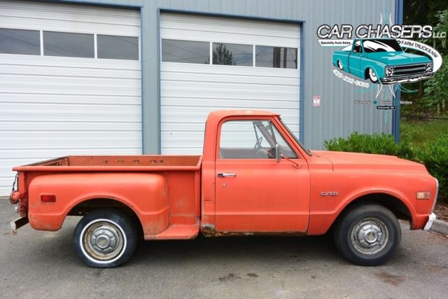 1969 Chevrolet C-10 NICE ORIGINAL PATINA SHORTBED! - photo 6