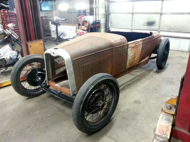 Lower reserve! ROADSTER HOT ROD RAT ROD TROG PROJECT HOTROD RATROD FLATHEAD 1928 Chevrolet ROADSTER