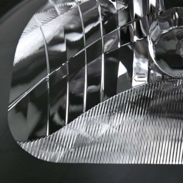 [Black] 2000-2005 Mitsubishi Eclipse Replacement Headlights Head Lamp Left+Right - photo 4