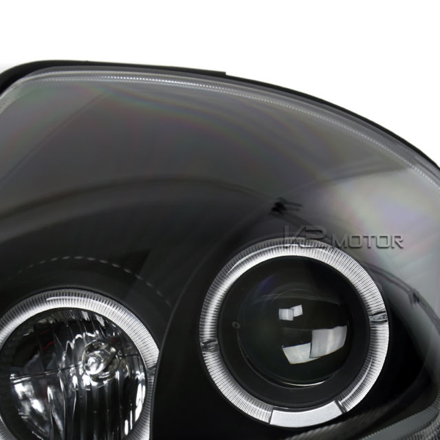 [Black] 2000-2005 Mitsubishi Eclipse Replacement Headlights Head Lamp Left+Right - photo 7
