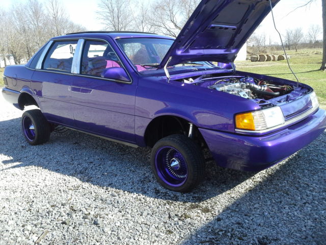 "LOWRIDER",CUSTOM,CHROME,SHOW,HOTROD,ROD,HOTROD, 1989 Ford tempo custom