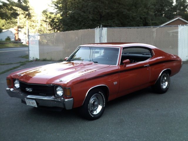 LS-5 454 Motor..M-20 4 Spd..12 Bolt Posi..F-41 Swaybar...P.S...P.D.B...1970-1971 1972 Chevrolet Chevelle