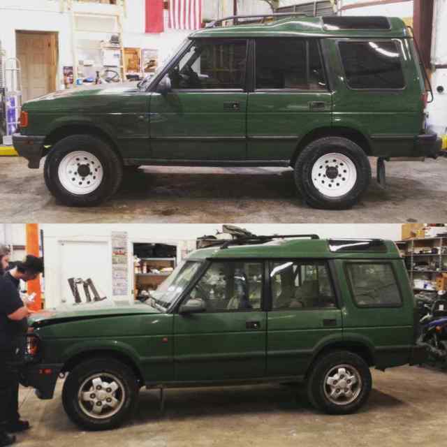 LS swapped Disco 1994 Land Rover Discovery