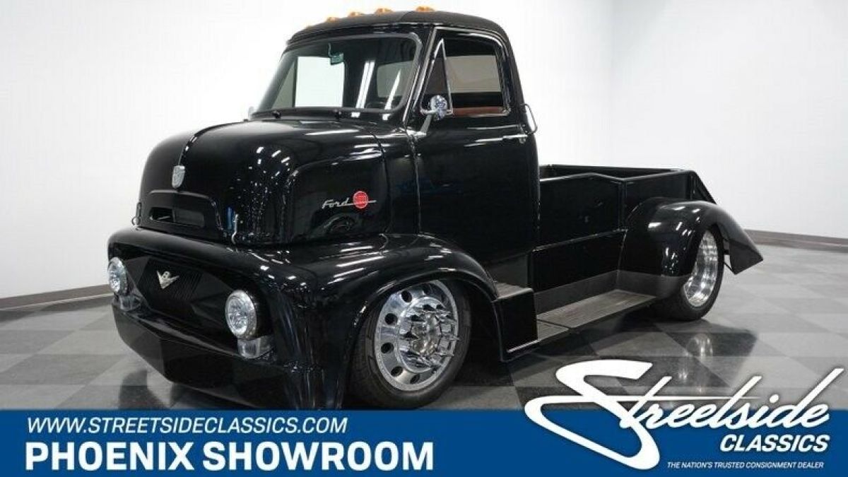LS V8 Auto Classic Vintage Collector C500 COE Custom Black A/C Receipts Upgraded 1955 Ford Other Pickups