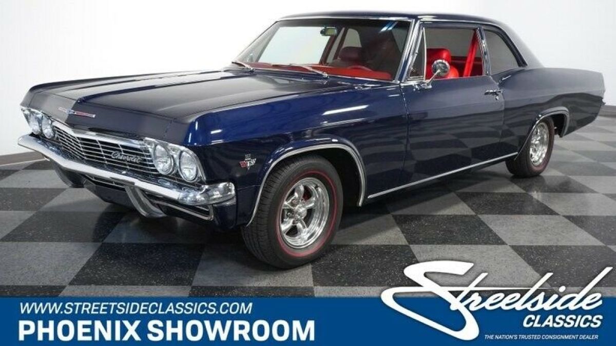 LS V8 Auto Classic Vintage Collector Custom Restored Chevy Blue Red Upgraded 1965 Chevrolet Other Restomod