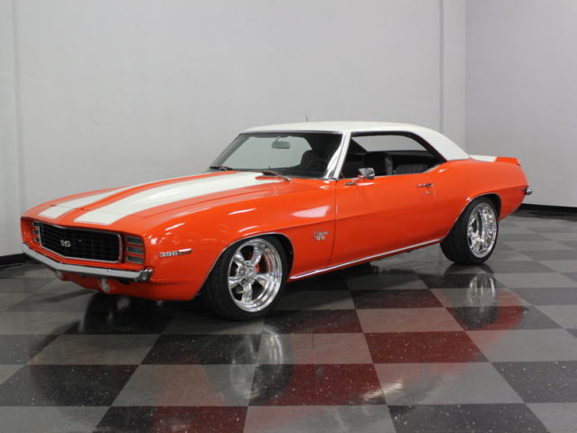 LS1 & 4L60E SWAP DONE RIGHT, A/C, RS FRONT END, NEW VINYL TOP, NICE RESTOMOD!!! 1969 Chevrolet Camaro