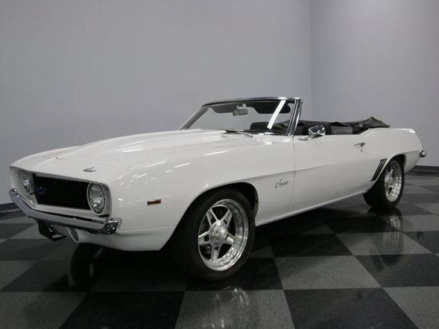 LS1/4L60E SWAP, TONS OF RESTO PHOTOS, GREAT WHITE/BLACK COLORS, NICE CAMARO VERT 1969 Chevrolet Camaro
