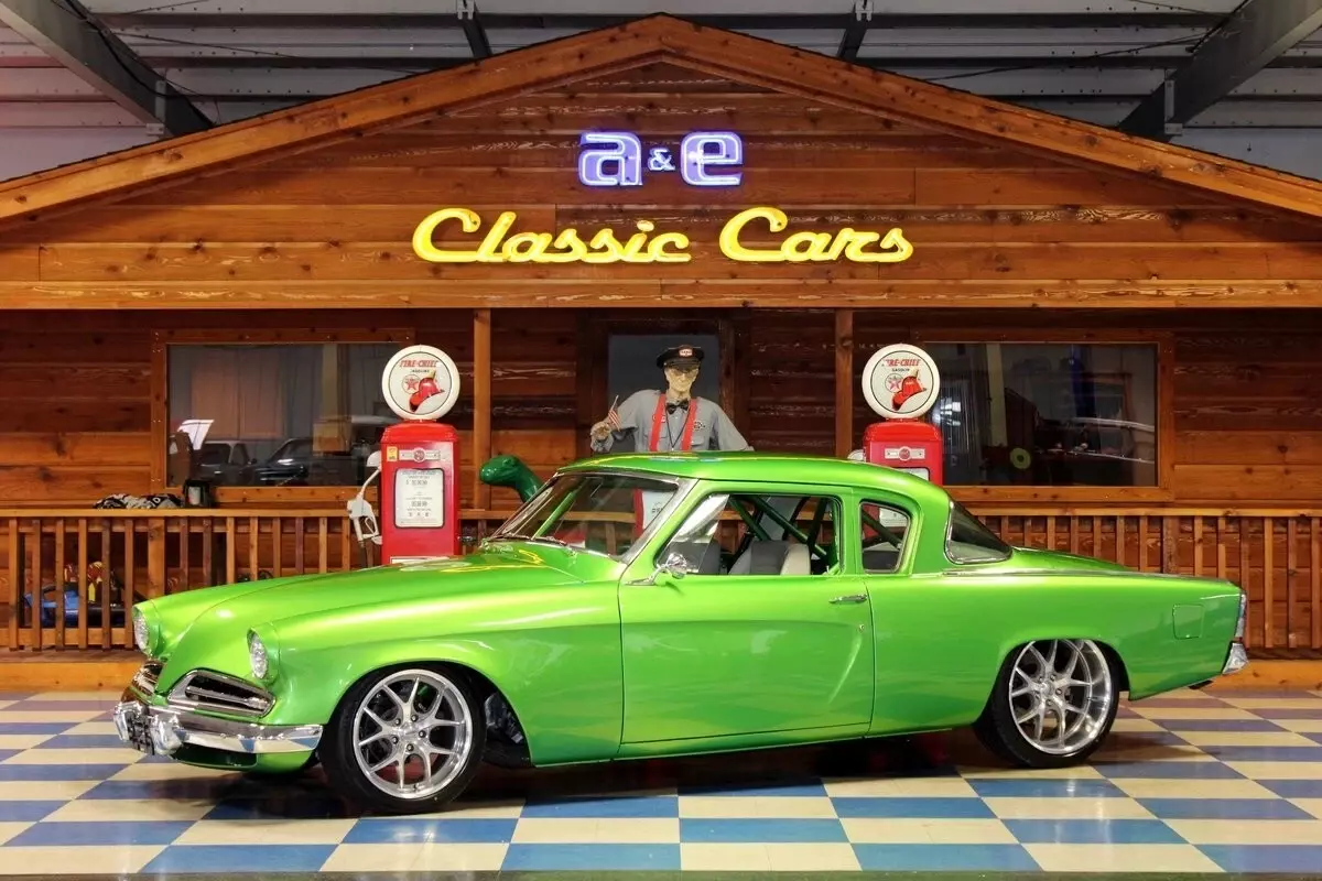 LS3, Auto OD, Art Morrison Chassis, Rack & Pinion, Coil-Overs, Boze wheels!!! 1953 Studebaker Commander Resto Mod
