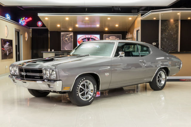 LS6 454/450HP Shawdow Grey Frame off Restored PS PB No Expense Spared TH400 Auto 1970 Chevrolet Chevelle