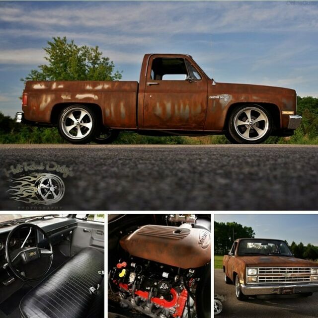 1987 Chevrolet C-10 Squarebody Hot Rat Rod Chevy Pickup Muscle Truck