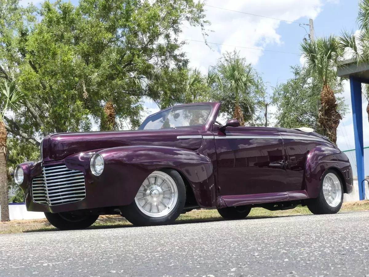 LT-1 V8, A/C, Corvette rear end, 4-wheel disc brakes. Custom interior Street Rod 1948 Mercury Eight Convertible