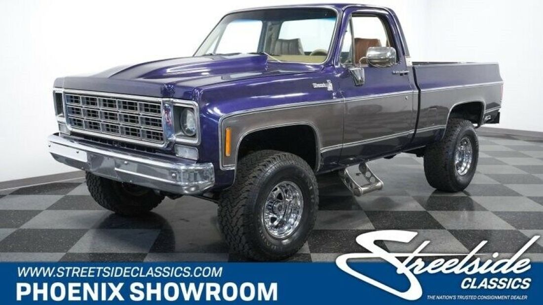 LT V8 Auto 700R4 Classic Vintage Collector Lifted A/C Offorad Chevy Restored 1978 Chevrolet Other Pickups Silverado 4x4