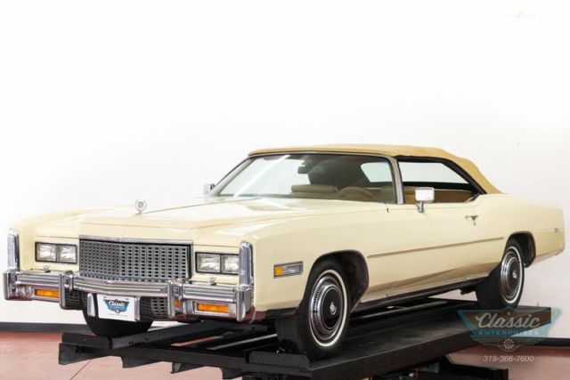 1976 Cadillac Eldorado Convertible with full power and parade boot - photo 2