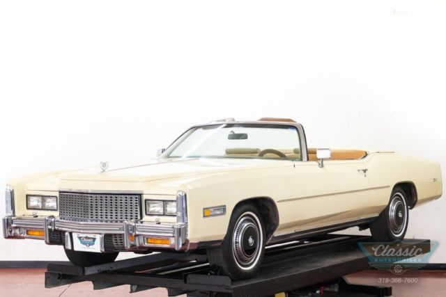1976 Cadillac Eldorado Convertible with full power and parade boot - photo 3
