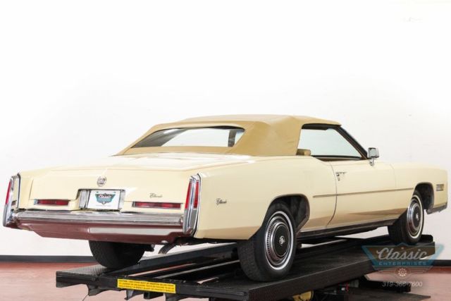 1976 Cadillac Eldorado Convertible with full power and parade boot - photo 5