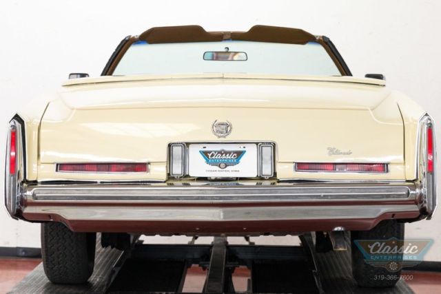 1976 Cadillac Eldorado Convertible with full power and parade boot - photo 7
