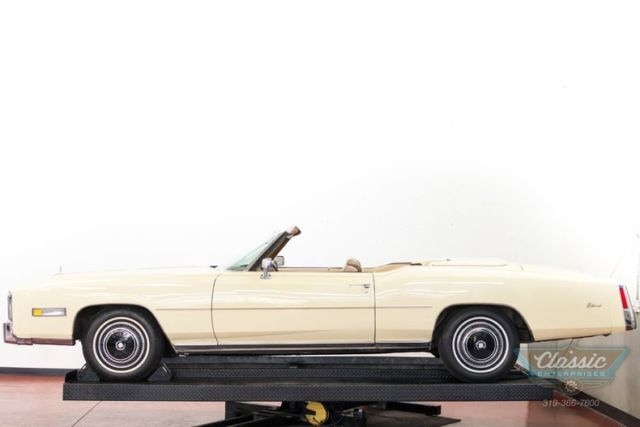 1976 Cadillac Eldorado Convertible with full power and parade boot - photo 8