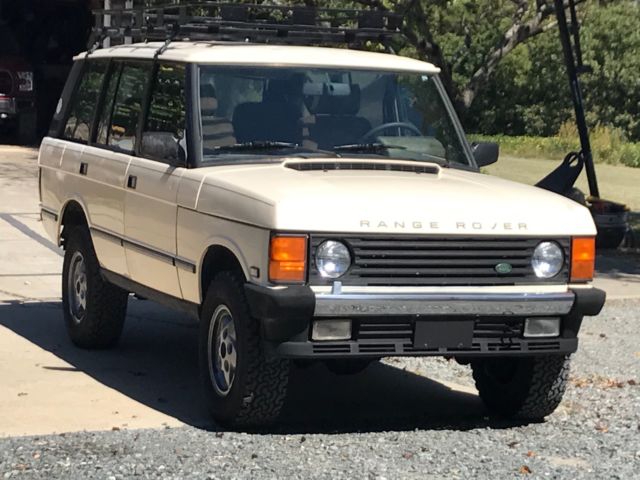 LWB with NO RUST!! From central SC, very nice shape, runs great!! **NO RESERVE** 1994 Land Rover Range Rover LWB