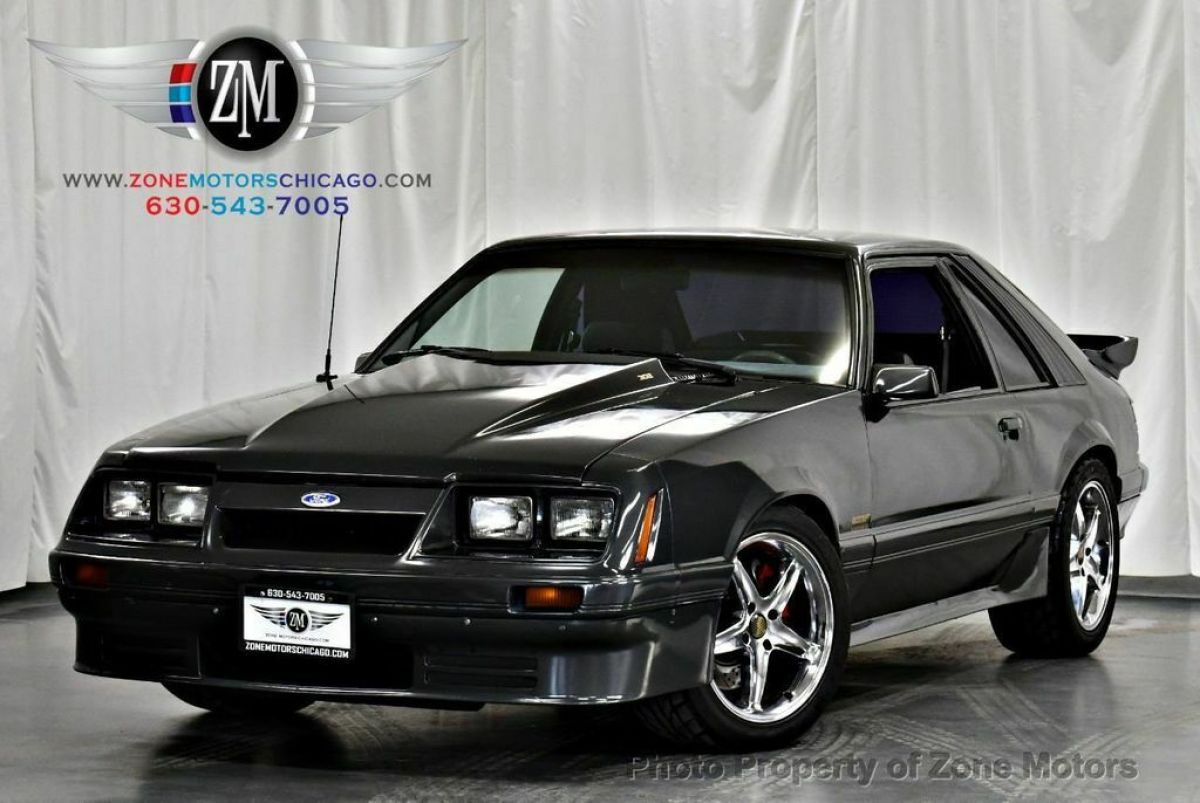 LX California Car No Rust Hatchback Automatic Gasoline 5.0L 8 Cyl Gray 1986 Ford Mustang LX