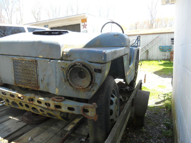 M422 Mighty Mite Jeep Restoration Project 1962 Jeep M422