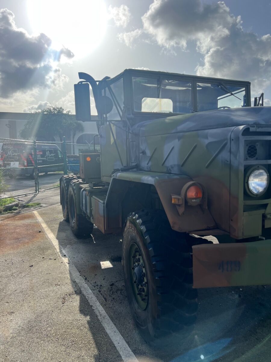 1980 AM General HMMWV (Humvee) M931A1 6x6 5 Ton Semi Truck - photo 4