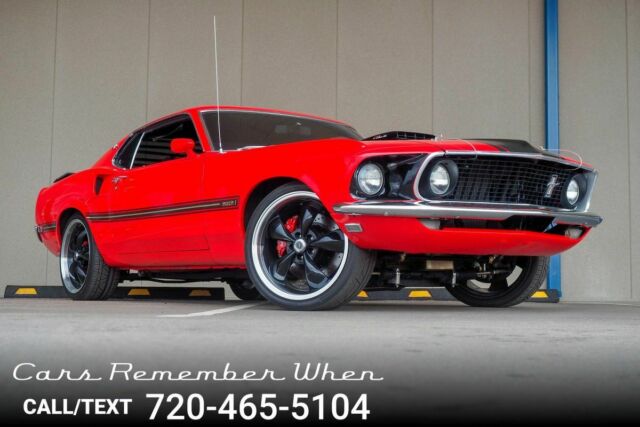 Mach 1 Pro-Touring Professionally Built Pro-Tourin 428 Cobra Jet 5-Speed Tremec 1969 Ford Mustang Mach 1 Pro-Touring Professionally Built Pro-Tourin