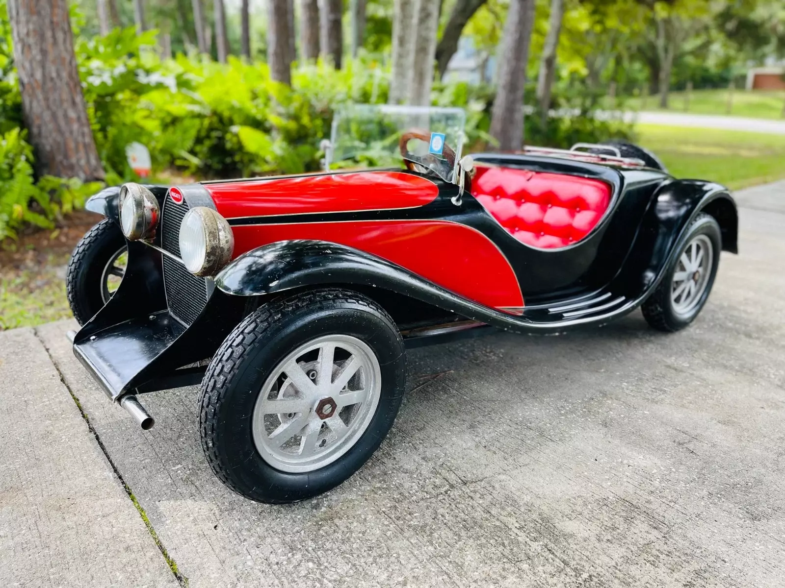 1900 Replica/Kit Makes Magicar Star 55 Junior Go-Kart Bugatti - photo 7