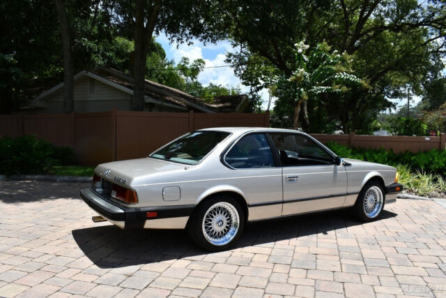 1987 BMW 6-Series Very Rare ,Factory sunroof Leather Mint!! - photo 7