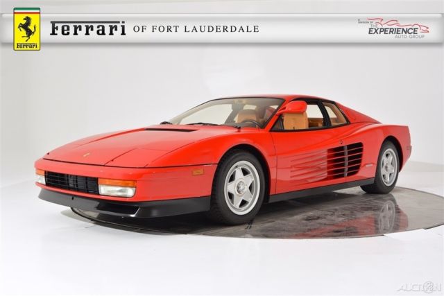 Major Belt Service Complete 10/12/17 Very Low Miles Maintained Excellent Shape 1986 Ferrari Testarossa
