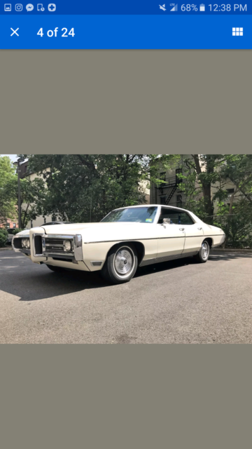 1969 Pontiac Bonneville White - photo 2