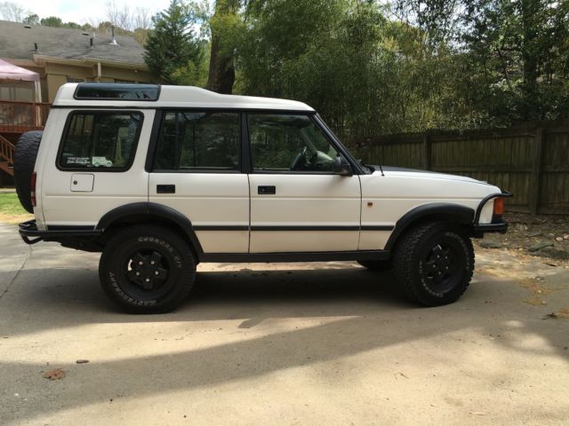 MANUAL 5SPD TRANSMISSION, OFF ROAD ADD ONS 1994 Land Rover Discovery
