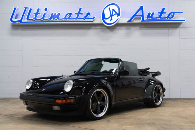 Manual Transmission. Convertible. Excellent Seats. 1988 Porsche 911 Turbo Carrera Convertible 2-Door