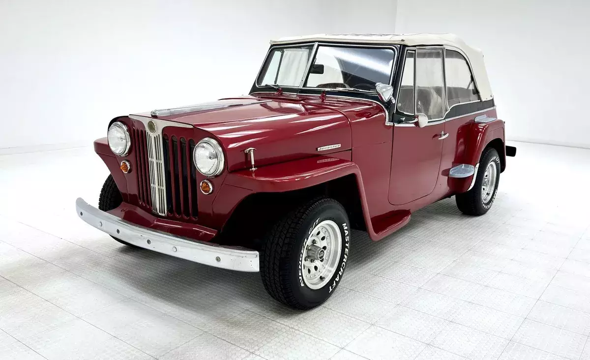 Many New Parts/283ci V8/Rebuilt 4bbl Carb/Powerglide Auto/Jeepster On Steroids 1948 Willys Jeepster