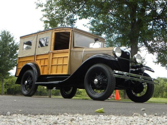 1930 Ford Model A Station Wagon - photo 9
