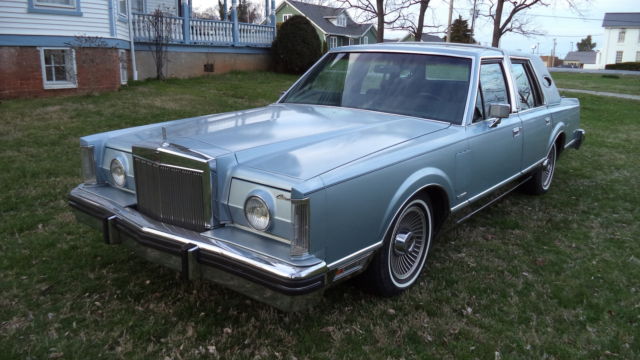 1982 Lincoln Mark Series base 4 door sedan