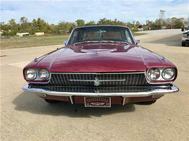 Maroon Ford Thunderbird with 114,000 Miles available now! 1966 Ford Thunderbird Landau