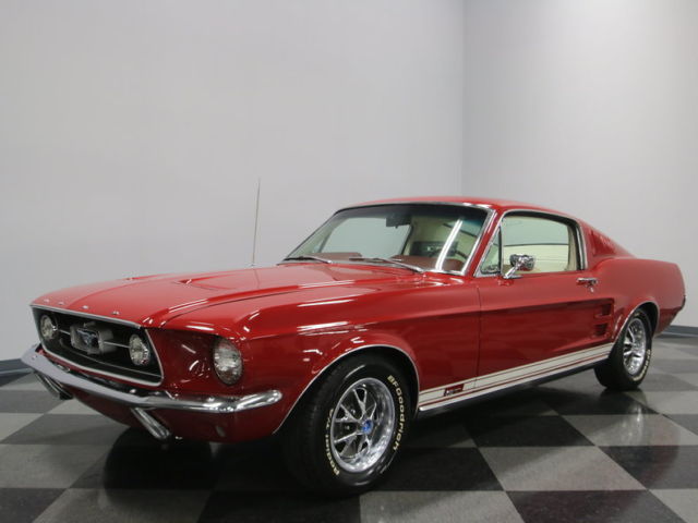 MARTI REPORT, CORRECT C7 390CI, ROTISSERIE RESTORED, 4 SPEED, FORD MUSCLE 1967 Ford Mustang