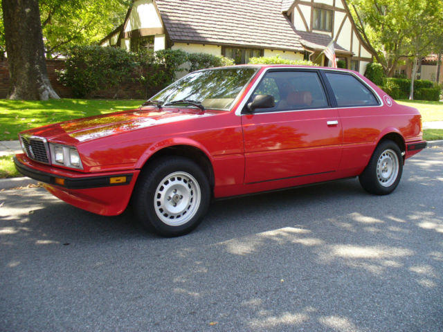 Maserati Biturbo No Reserve 1980 Maserati Coupe