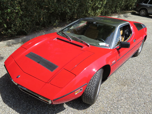 Maserati Bora 1977, Red with Beige, Just 20,045 miles, Exceptional Condition. 1977 Maserati Other
