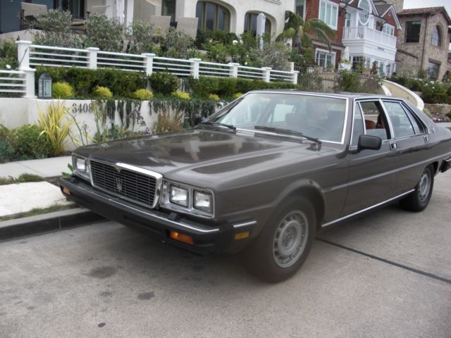 1980 Maserati Quattroporte 4PORTE