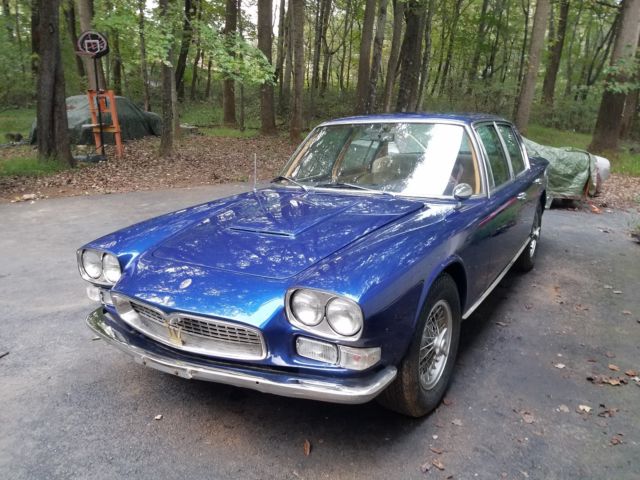 Maserati Quattroporte series 1 rare matching number sedan early 4.2L dcnl webers 1967 Maserati Quattroporte sedan