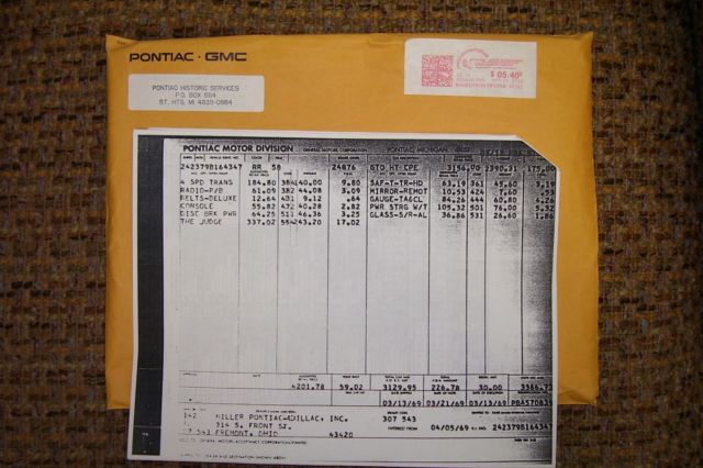 1969 Pontiac GTO The Judge - photo 4