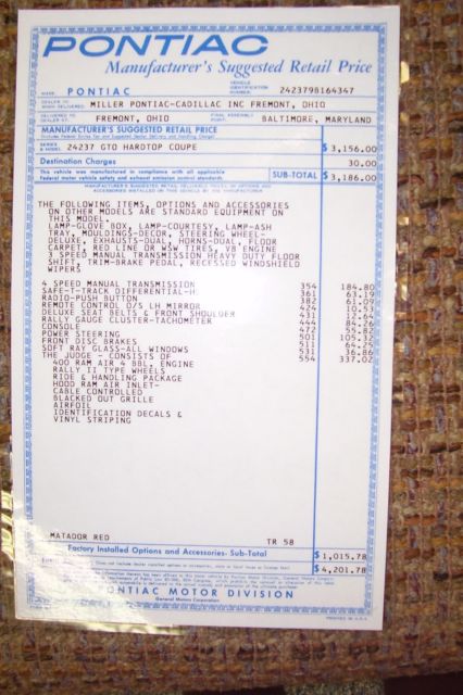 1969 Pontiac GTO The Judge - photo 5