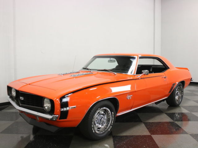 MATCHING #'S 396/350HP V8, MUNCIE 4 SPEED, FACTORY CORRECT HUGGER ORANGE, WOW!!! 1969 Chevrolet Camaro