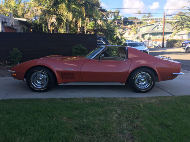 Matching #'s LS5- 454- 4 Speed - 67K Orig. Miles - 2 Owners - SoCal 4 Life Car 1970 Chevrolet Corvette 454- LS5 -4 Spd- 67K Orig. Miles - Not 427/L36