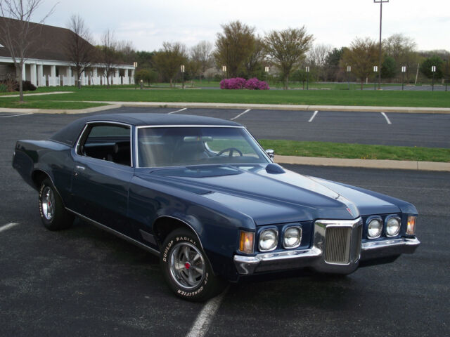 Matching, 400ci V8, TH400 Auto, PS, PB, PW, Tilt, A/C, Rally Wheels 1970 Pontiac Grand Prix Coupe
