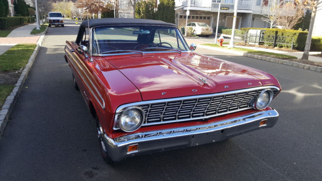 MATCHING NUMBERS 1964 FORD FALCON SPRINT CONVERIBLE 260 V8,4SPEED STICK 1964 Ford Falcon SPRINT 2 DOOR CONV