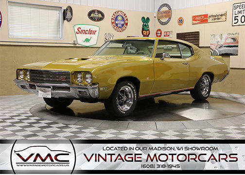 Matching Numbers - Laser Straight - All Steel 1971 Buick GS