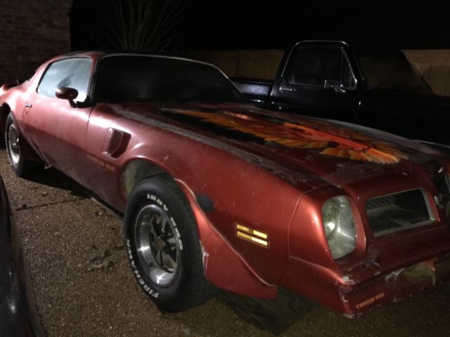Matching numbers Unmolested Trans Am Z code 400 1976 Pontiac Trans Am