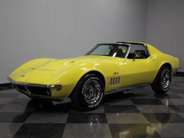 MATCHING #'S 427 L36, 4SPEED, FULL RESTO, T-TOPS, CORRECT COLOR, VERY NICE! 1969 Chevrolet Corvette
